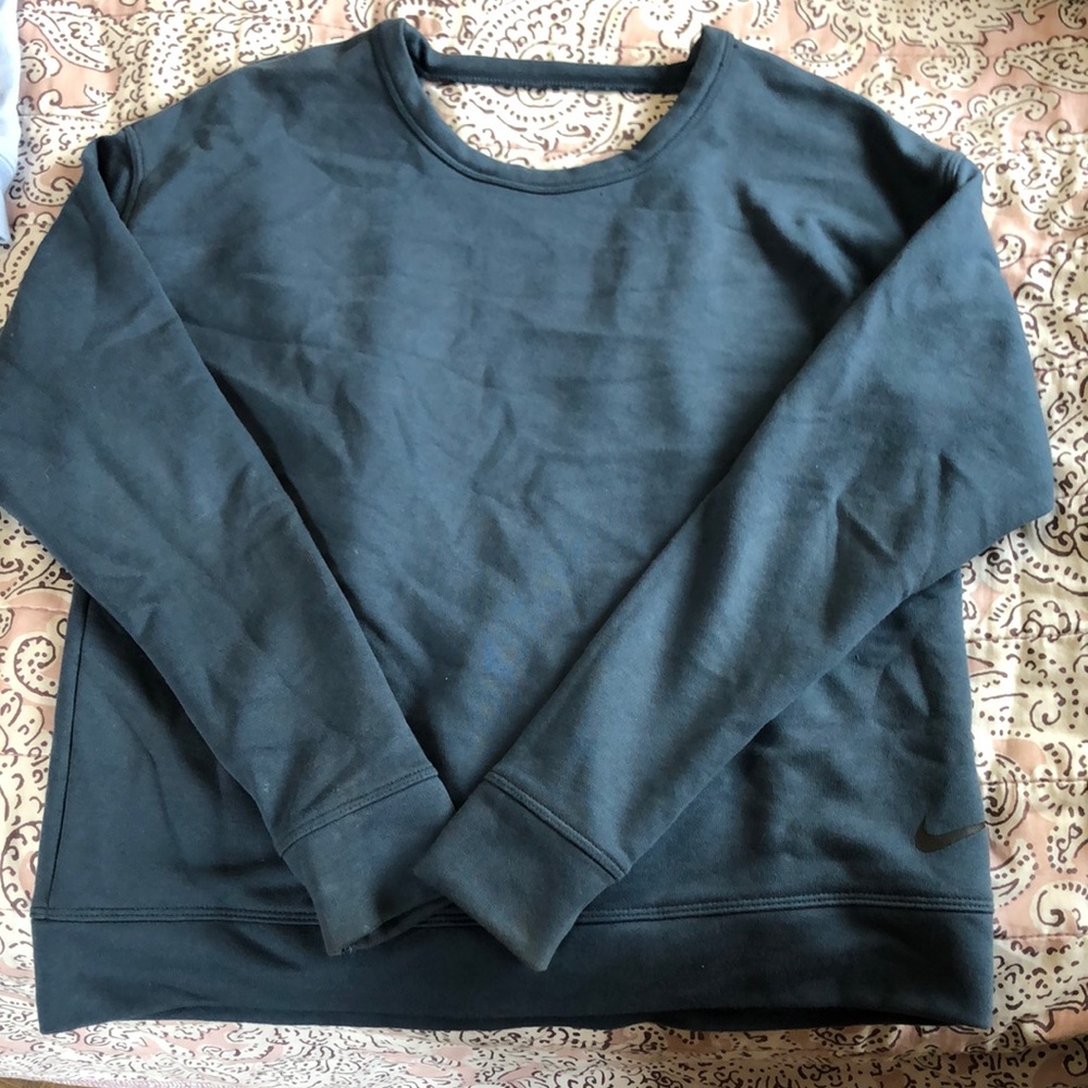 Nike navy blue crew neck